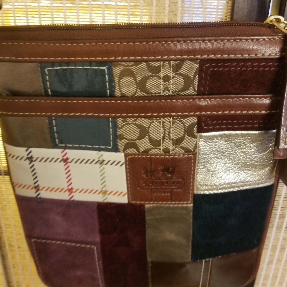 Coach Patchwork Swingpack - image 3